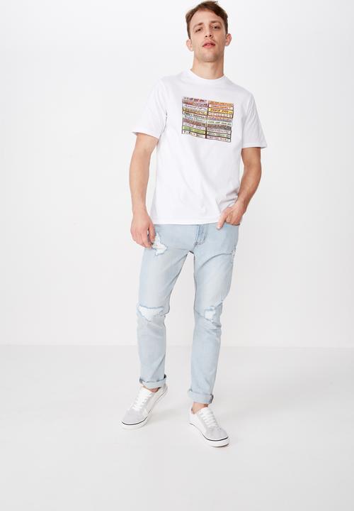 Cotton On - Tbar photo tee - white 