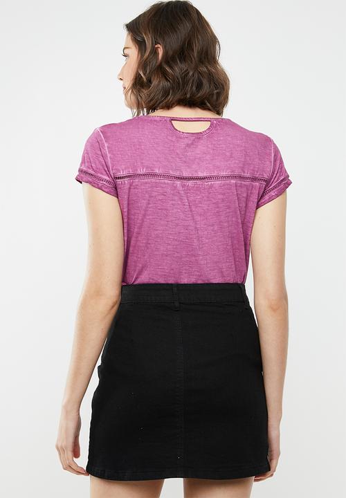 Lizzy - Vivienne tee - purple