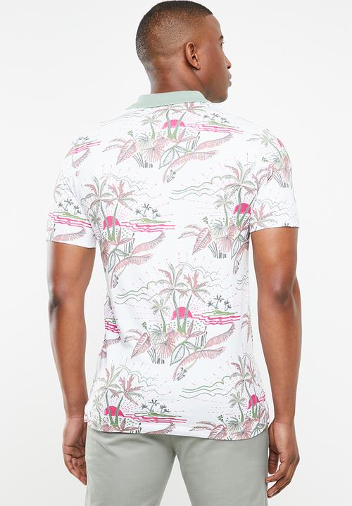 Jack & Jones - Hivaz short sleeve polo - multi