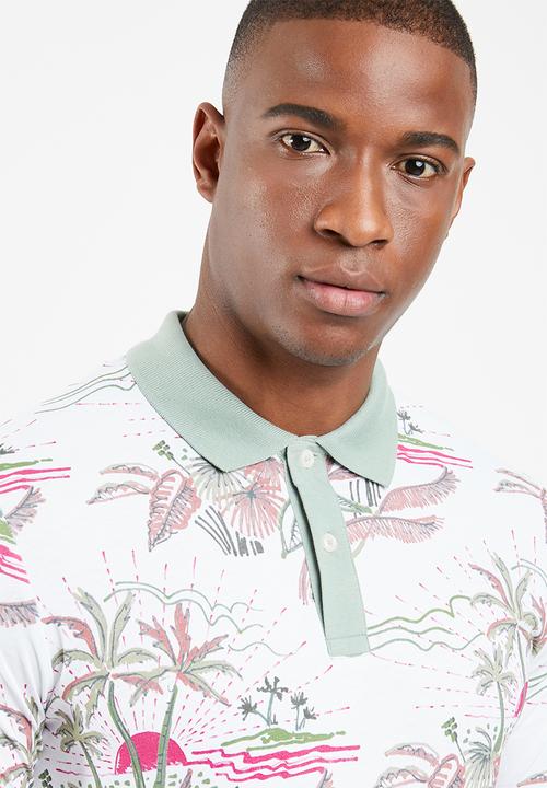 Jack & Jones - Hivaz short sleeve polo - multi