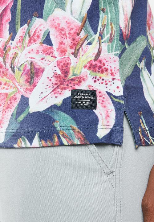 Jack & Jones - Hivaz short sleeve polo - multi