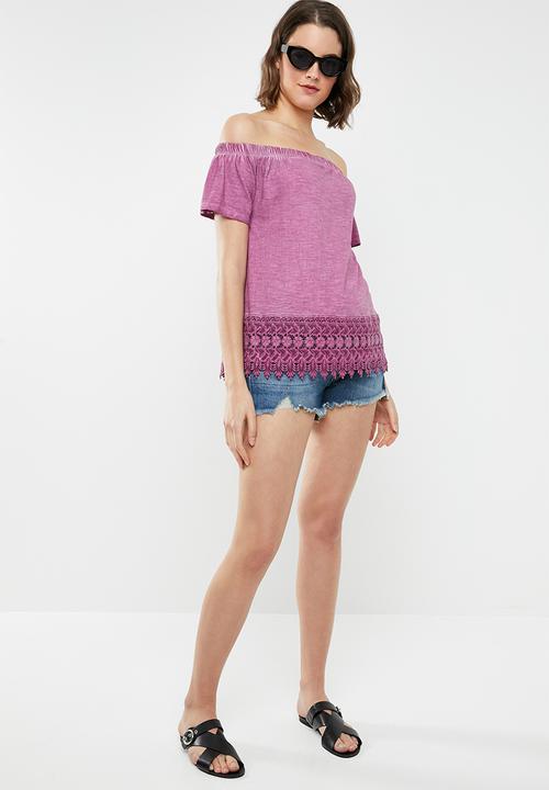 Lizzy - Emillie tee - purple