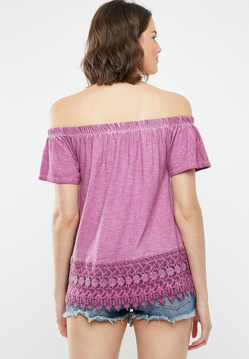Lizzy - Emillie tee - purple