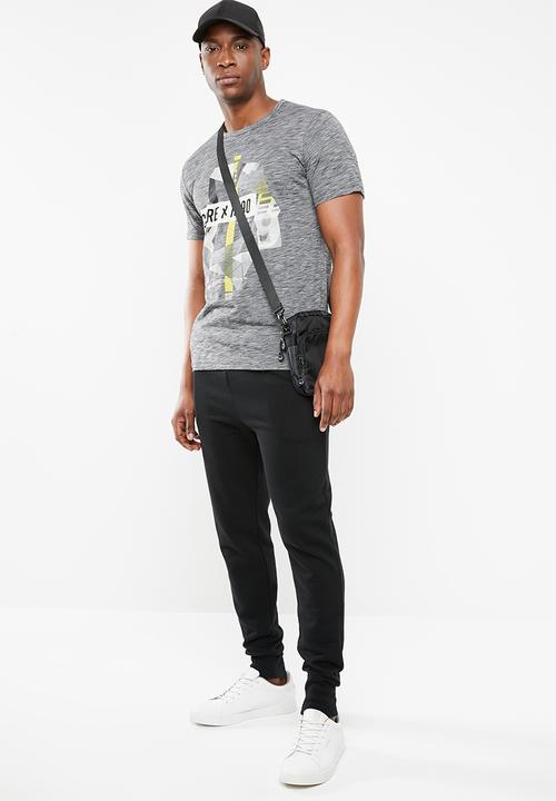 Jack & Jones - Phil-burke short sleeve tee - grey