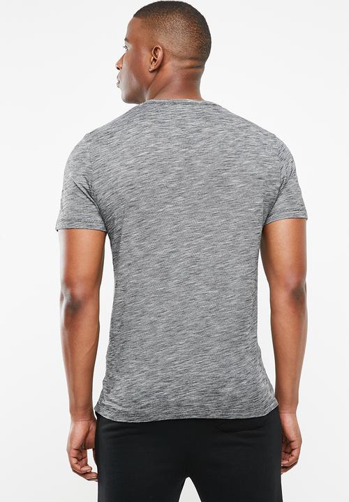 Jack & Jones - Phil-burke short sleeve tee - grey