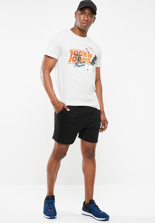 Jack & Jones - Phil-burke short sleeve tee - white