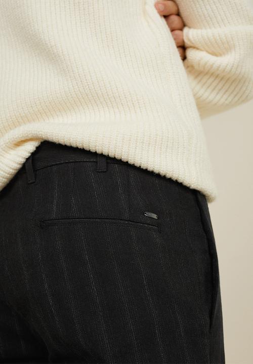 MANGO - Colin trousers - black