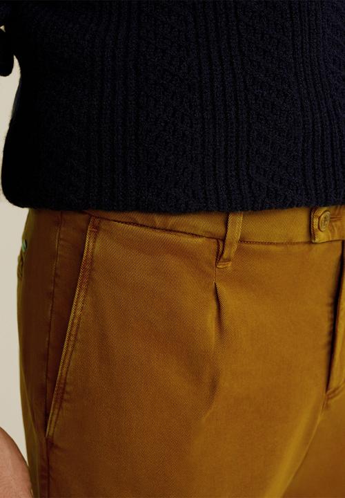 MANGO - Hogg  trousers - brown