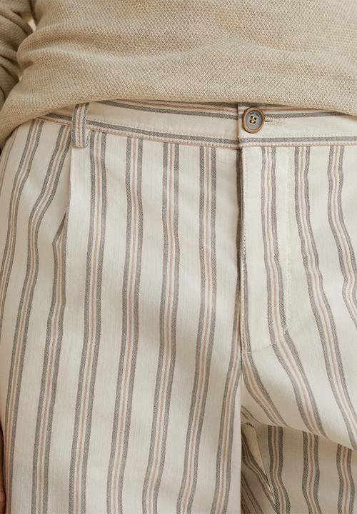 MANGO - Monday bermuda shorts - natural white