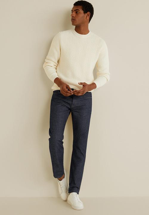 MANGO - Steve jeans - dark blue