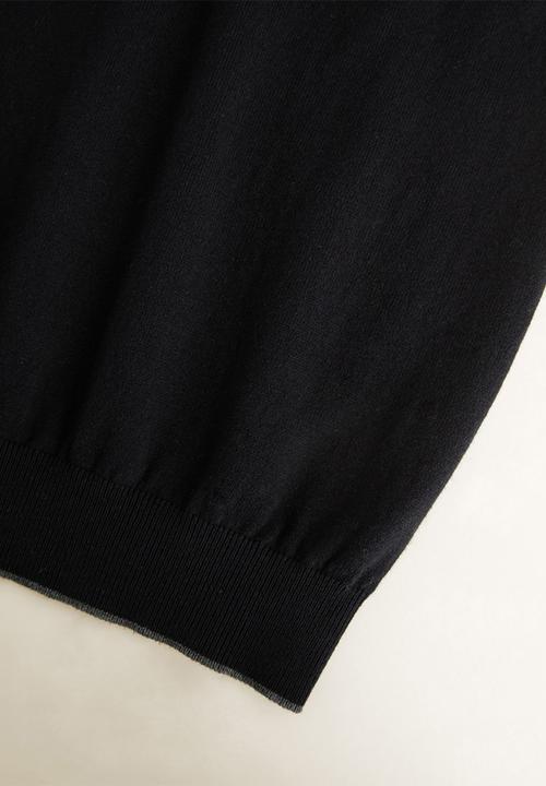 MANGO - Ten sweater - black