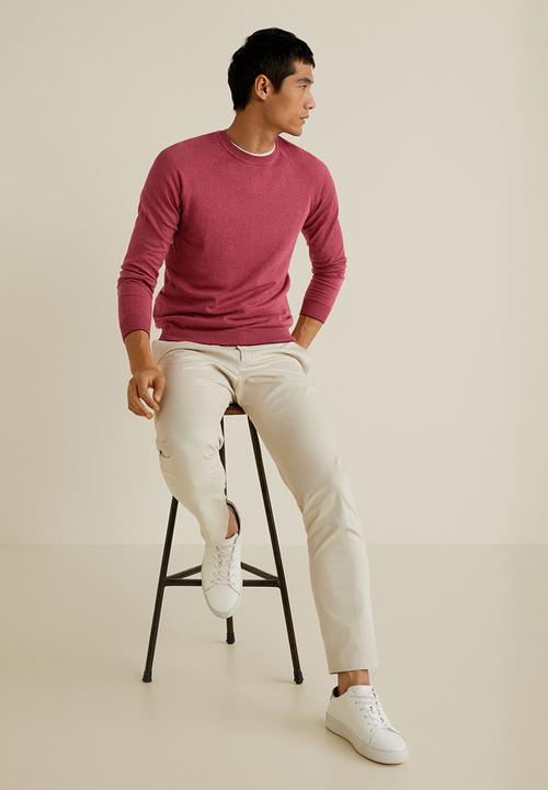 MANGO - Ten sweater - pink
