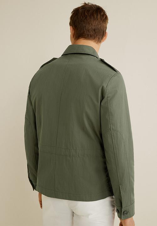 MANGO - Laiz jacket - khaki