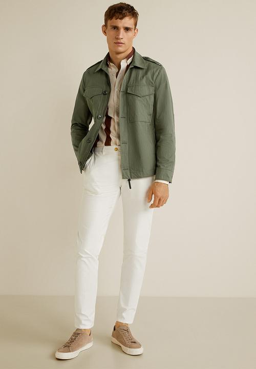 MANGO - Laiz jacket - khaki