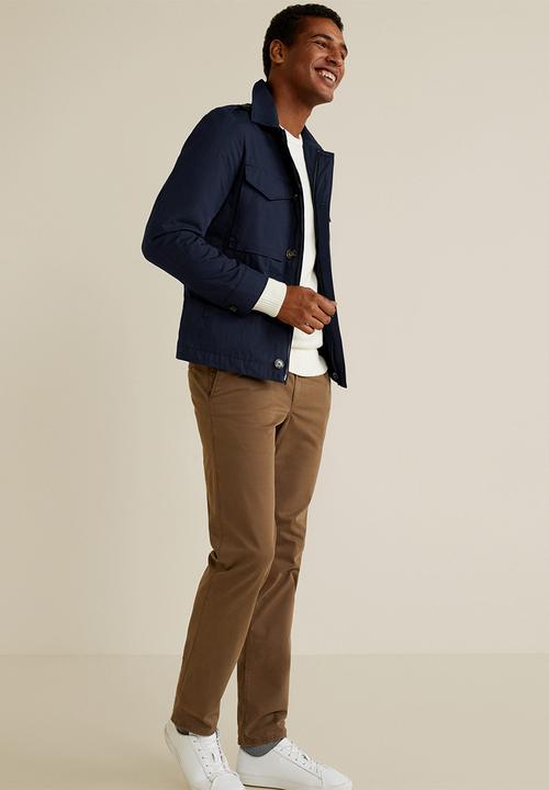 MANGO - Laiz jacket - navy