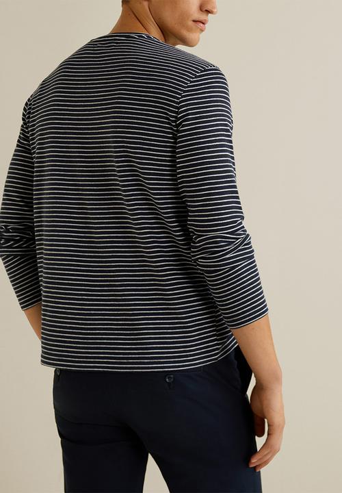 MANGO - Sautela T-shirt - navy