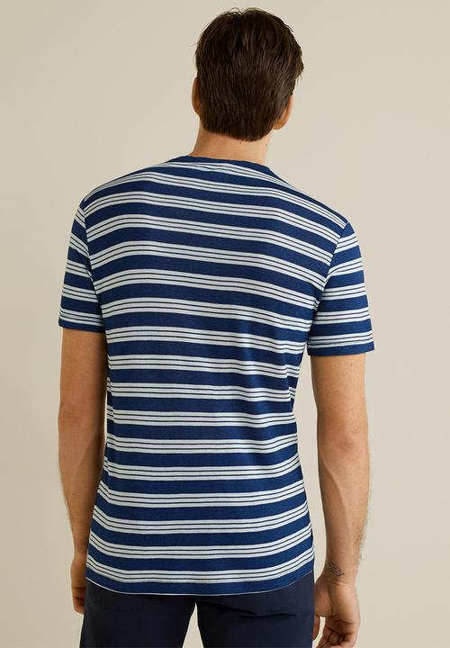 MANGO - Pico T-shirt - navy