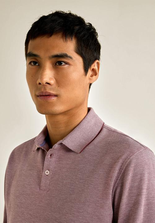 MANGO - Regat polo shirt - dark red
