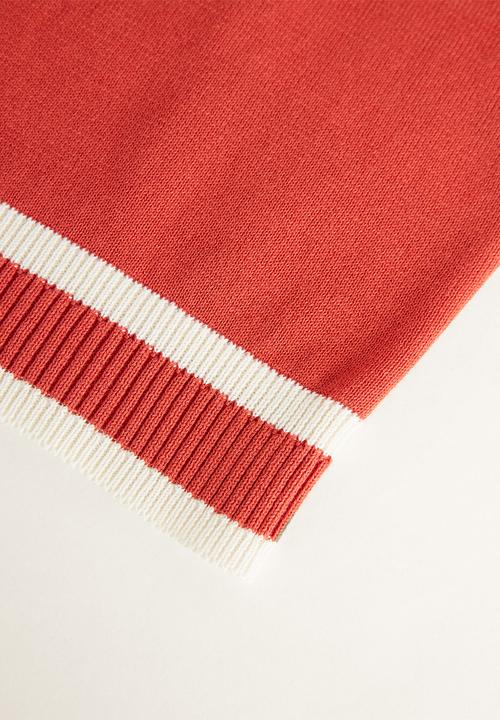 MANGO - Ecija polo shirt - bright red