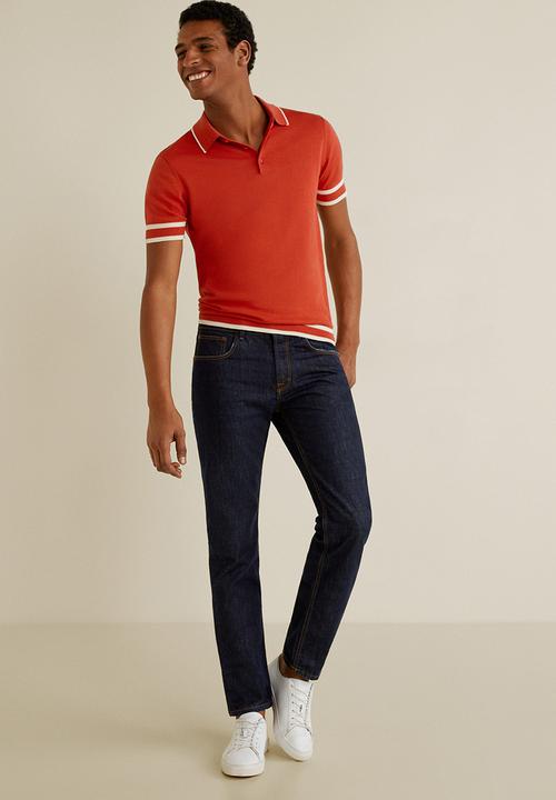 MANGO - Ecija polo shirt - bright red