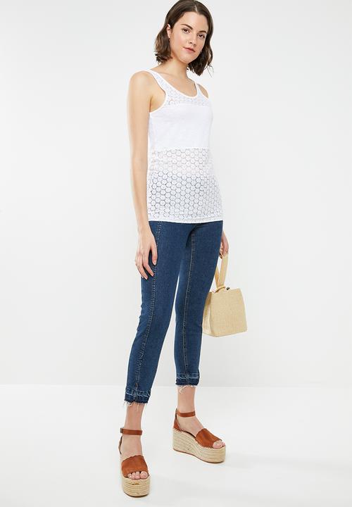 Lizzy - Gaella tank - white