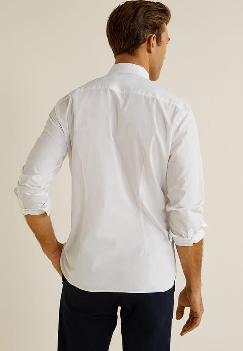 MANGO - Arnold shirt - white