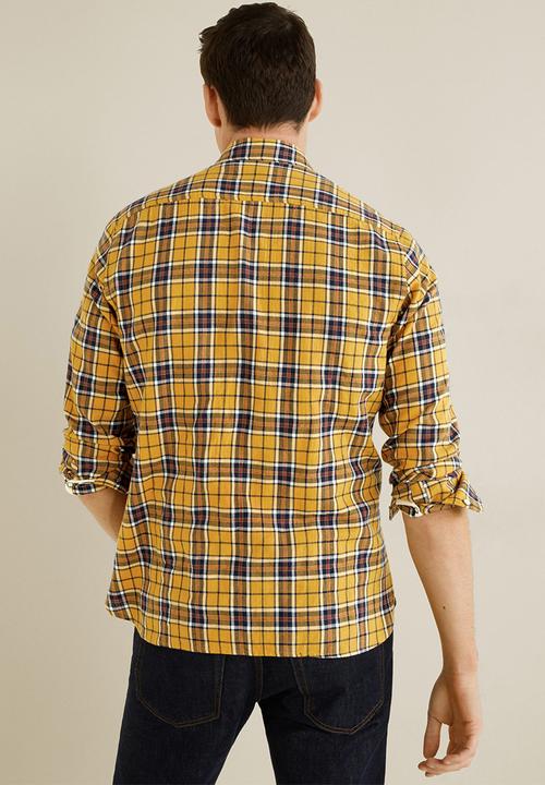 MANGO - Bianca shirt - yellow