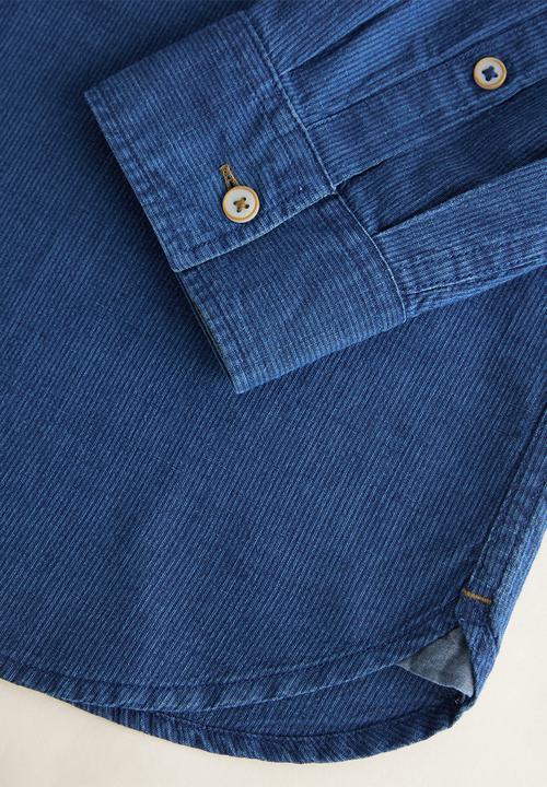 MANGO - Fiona shirt - medium blue