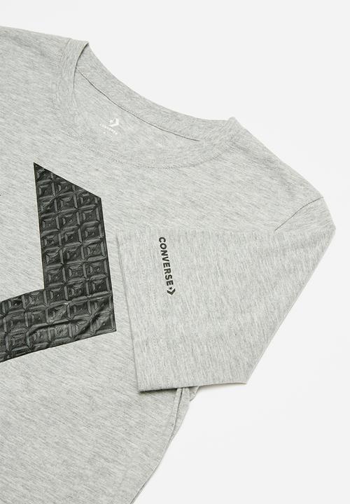 Converse - Cnvb star chev rubber sole tee - grey