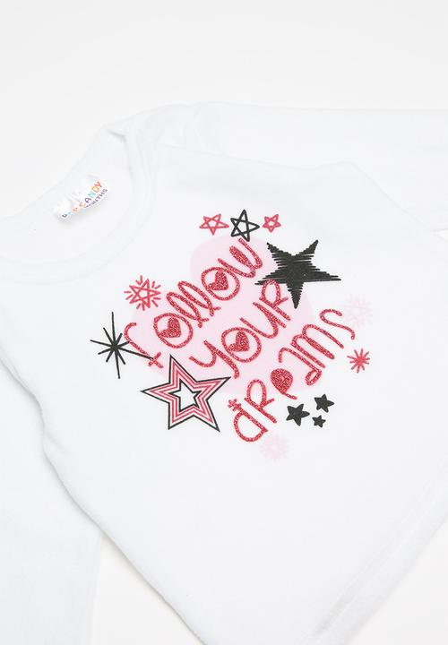 Pop Candy - Flannel fleece stars pajamas - multi