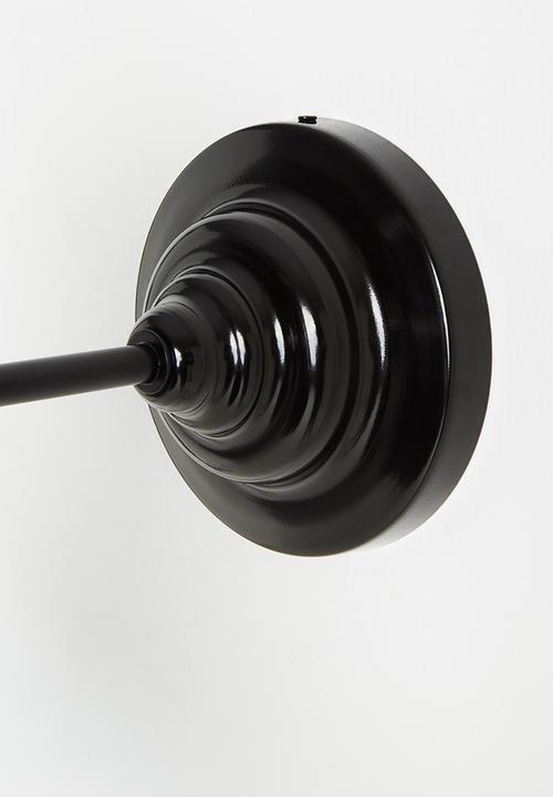 Sixth Floor - Poise wall light - black