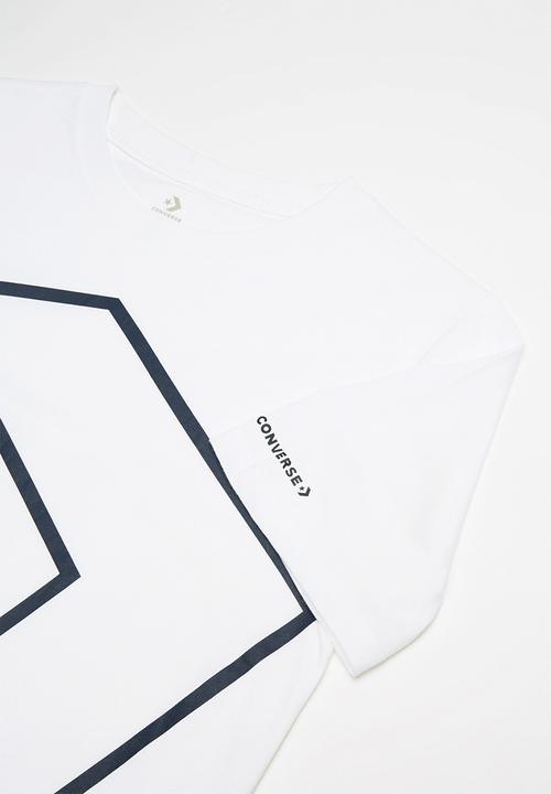 Converse - Cnvb titled star chevron - white
