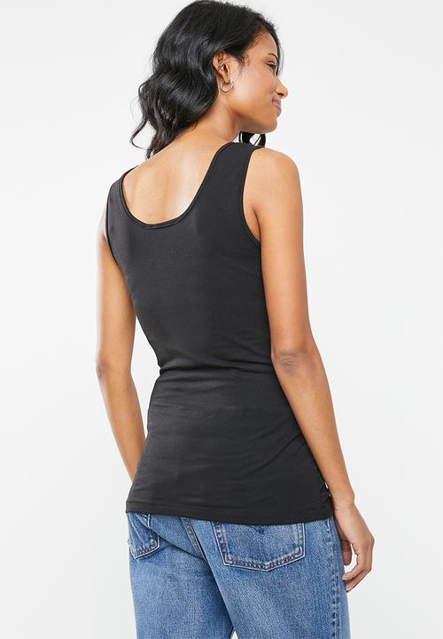 Superbalist - 2 pack tank tops - black & white