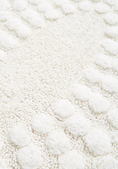 Sixth Floor - Luna bath mat - white