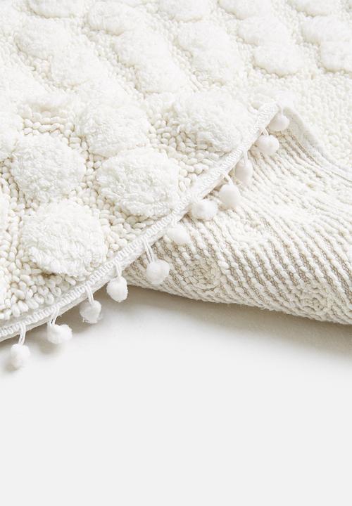 Sixth Floor - Luna bath mat - white