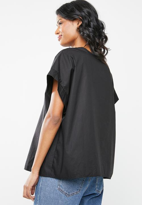 Superbalist - Boxy maternity tee - black