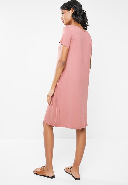 Superbalist - Trapeze shift dress - pink
