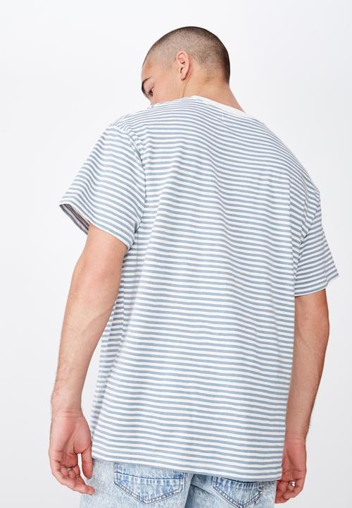 Cotton On - Graduate tee - white & blue 