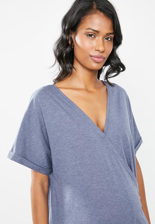 Superbalist - Wrap casual jumpsuit - blue