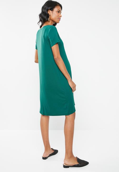 Superbalist - Trapeze shift dress - green