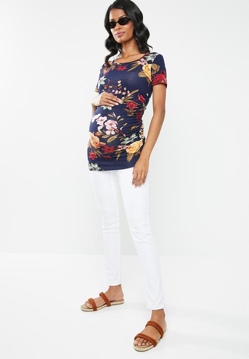 Cherry Melon - Round neck top - multi