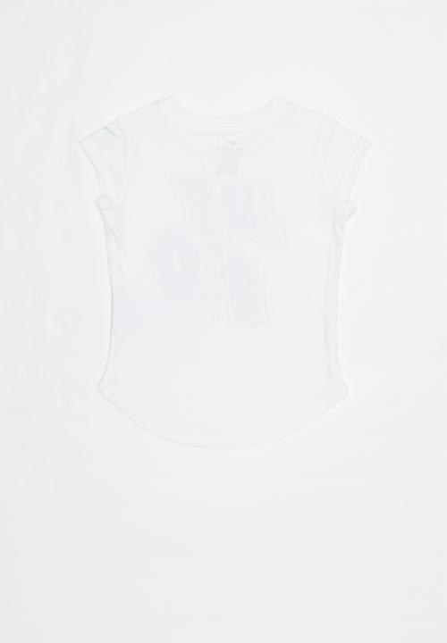 Nike - Nkg jumble jdi scoop short sleeve tee - white