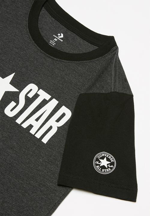 Converse - Cnvb colorblock all star ss t - black