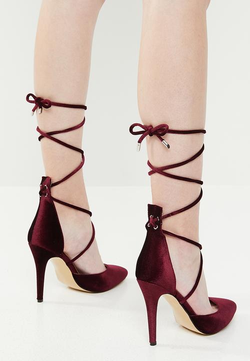 Public Desire - Aries heel - burgundy