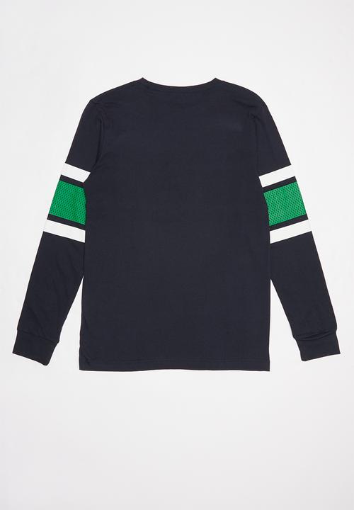 Converse - Cnvb 2 tone graph strip long sleeve tee - multi