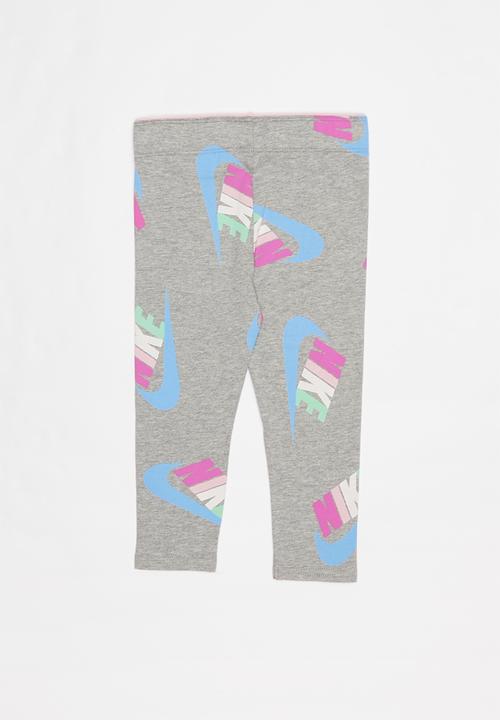 Nike - Nike girls fleece jersey legging - grey