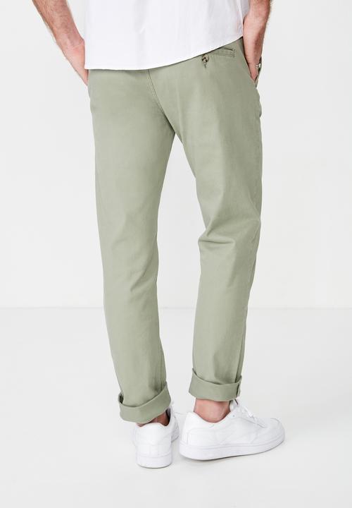 Cotton On - Knox chino pants - green