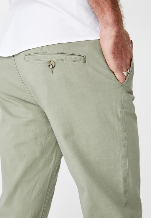 Cotton On - Knox chino pants - green