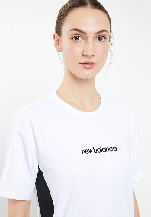 New Balance  - Archive layering tee - black & white 