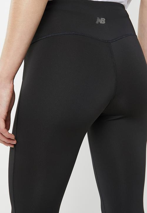 New Balance  - Core high rise tight - black